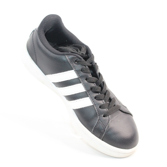 adidas Shoes - Adidas Cloudfoam Advantage 3 White Stripe Sneakers